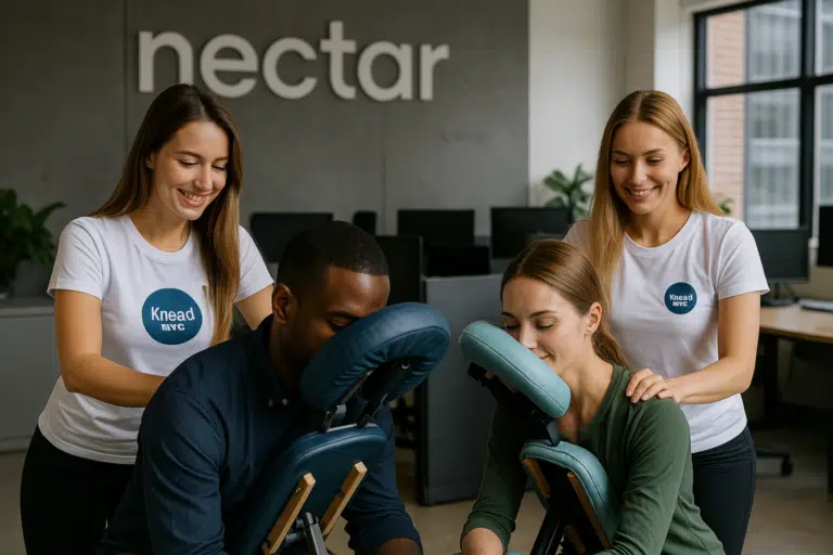 on demand office chair massage